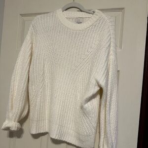 Cream sweater